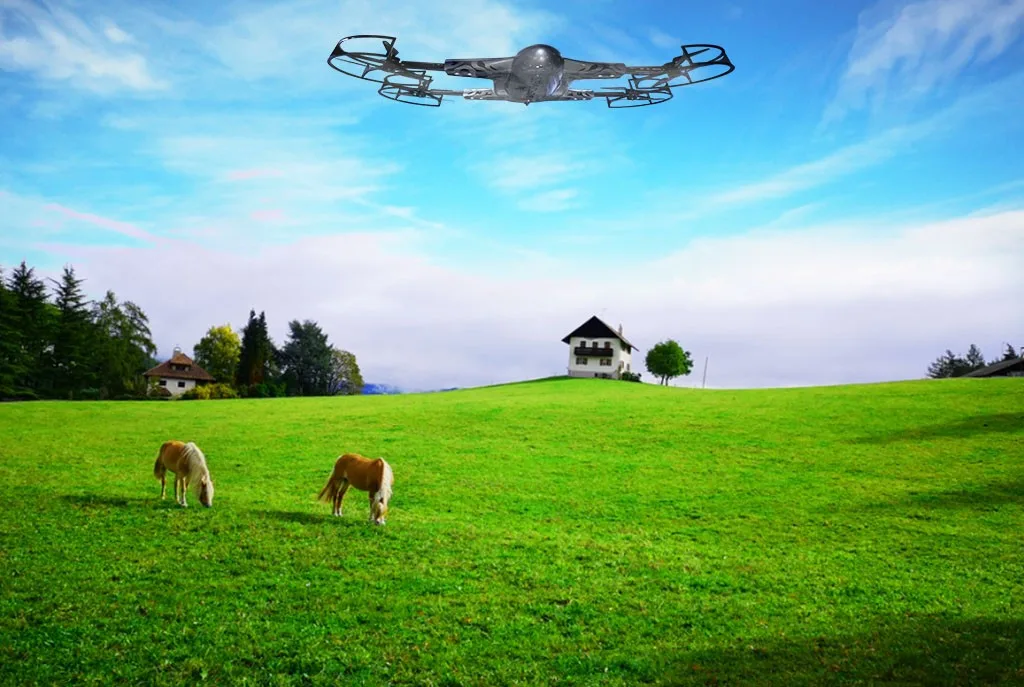 ZenaDrone livestock management drone